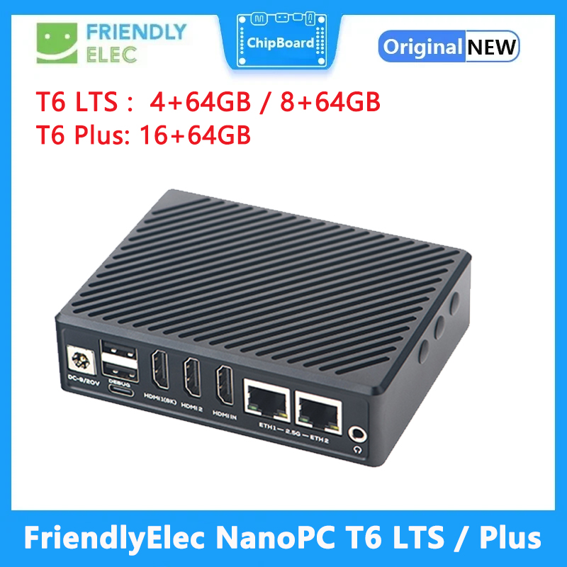 FriendlyElec NanoPC T6 LTS/Plu - огляд і ціна Nanopc T6 16Gb