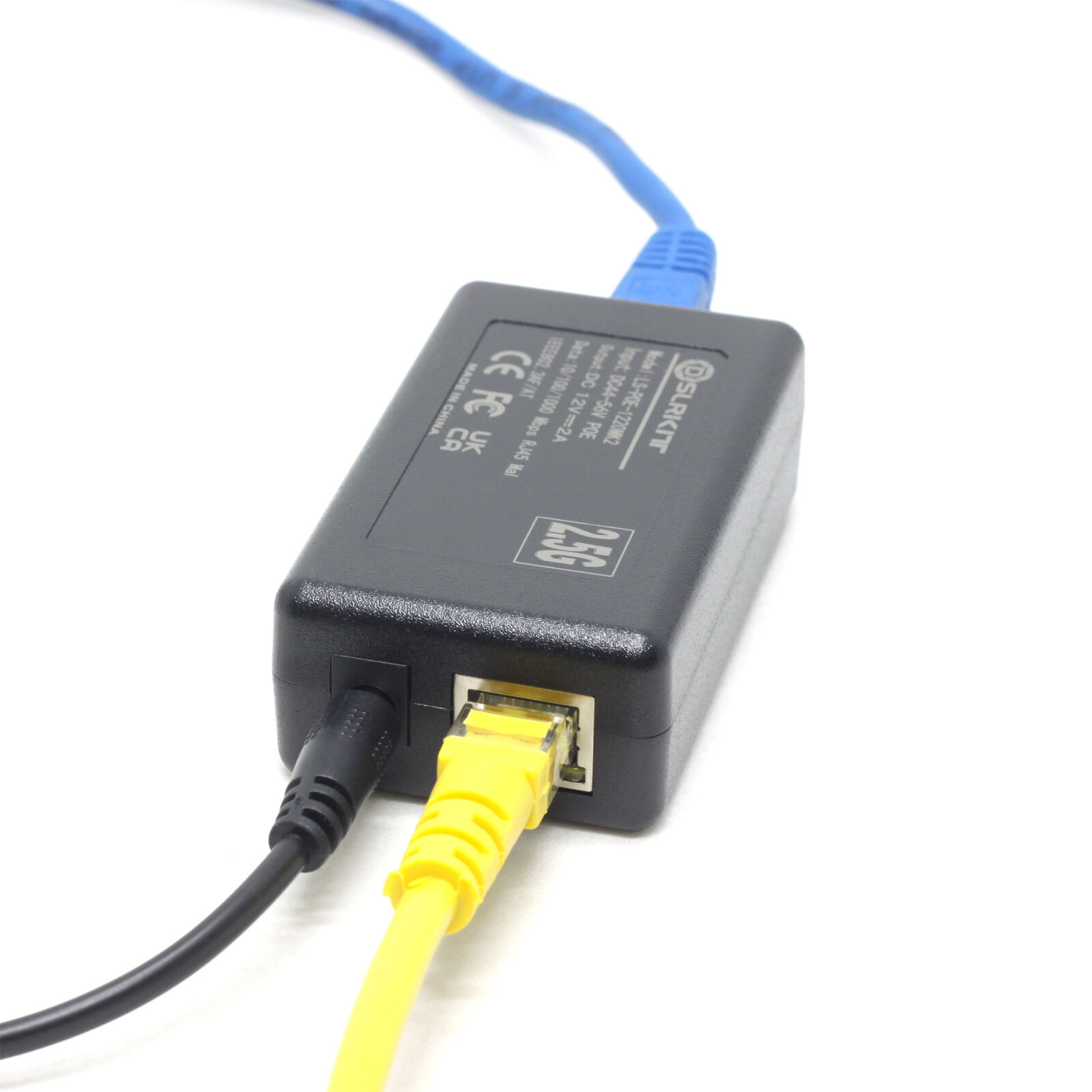 2.5G Gigabit Active PoE Splitt - огляд і ціна Active Poe Splitter Gigabit 12V 2A