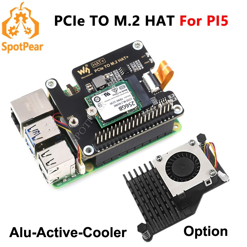 Raspberry Pi5 PCIe to M.2 NVMe - огляд і ціна Raspberry Pi 5 8Gb