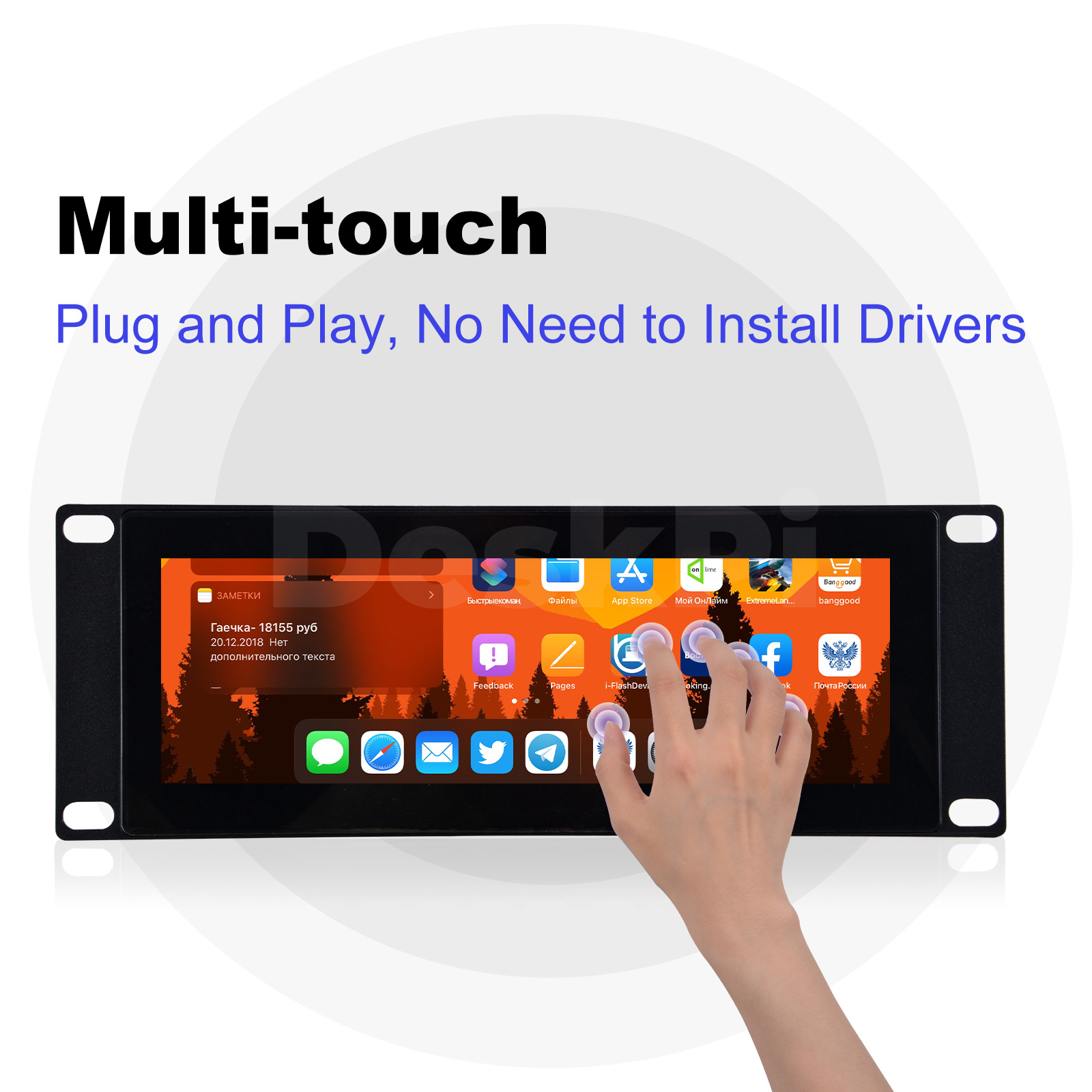 DeskPi 7.84-inch Touch Screen  - огляд і ціна Deskpi Super6C