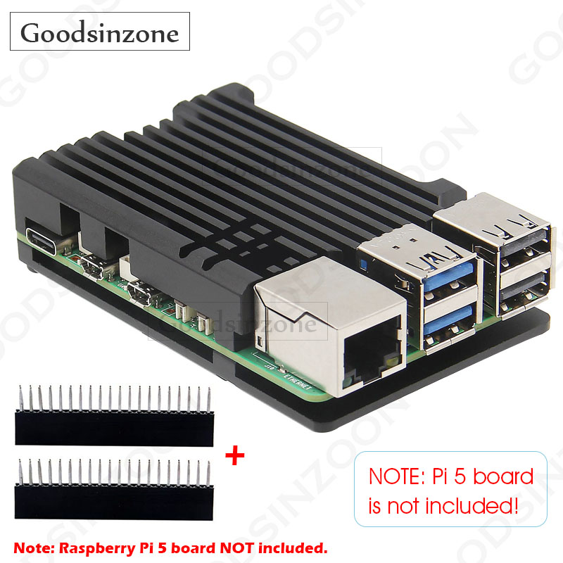 Raspberry Pi 5 Aluminum Armor  - огляд і ціна Raspberry Pi 5 8Gb