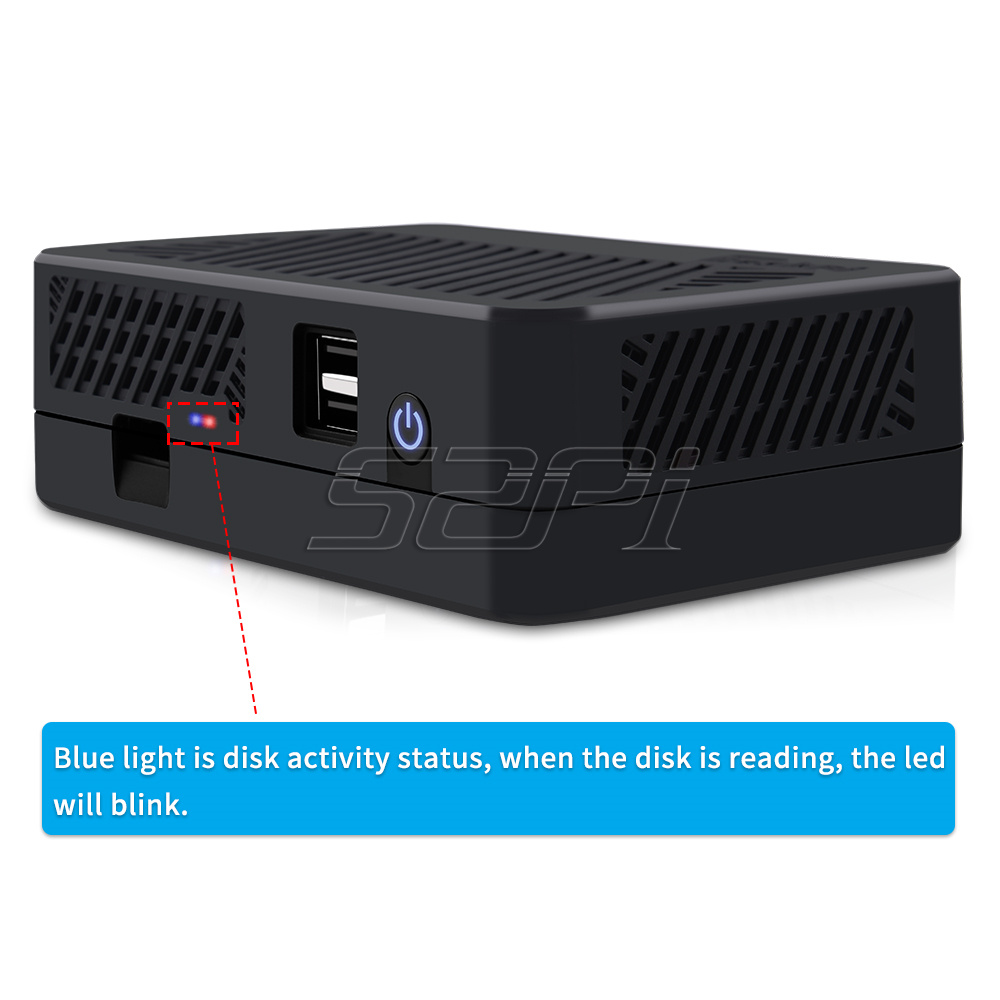 52Pi DeskPi Lite NAS Case with - огляд і ціна Deskpi Super6C