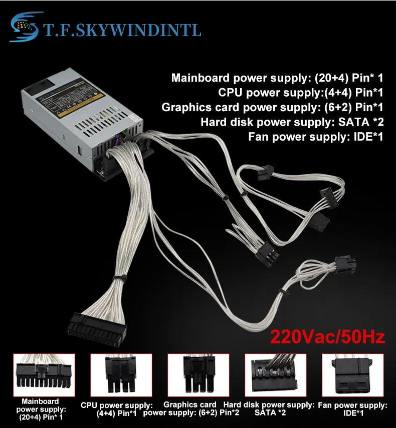 New Max 500W ATX Full Module 3 - огляд і ціна Atx Power Supply 1U Flex 500W