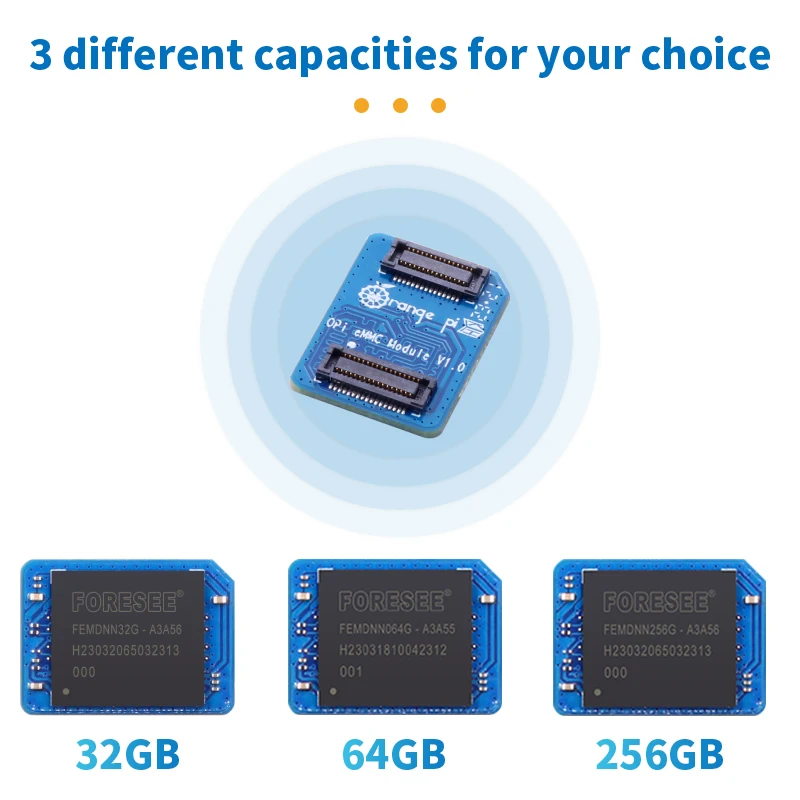 Woli Orange Pi Module 32GB 64G - огляд і ціна Orange Pi 5 Plus 32Gb