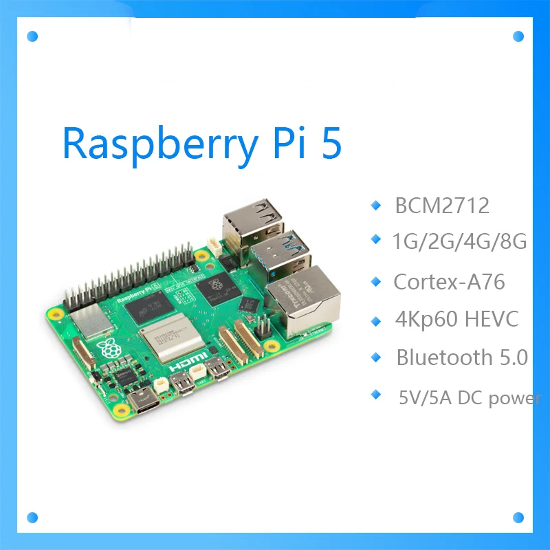 Official Original Raspberry Pi - огляд і ціна Raspberry Pi 5 8Gb