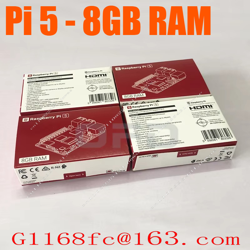 Pi 5 2GB/4GB/8GB Memory Develo - огляд і ціна Raspberry Pi 5 8Gb