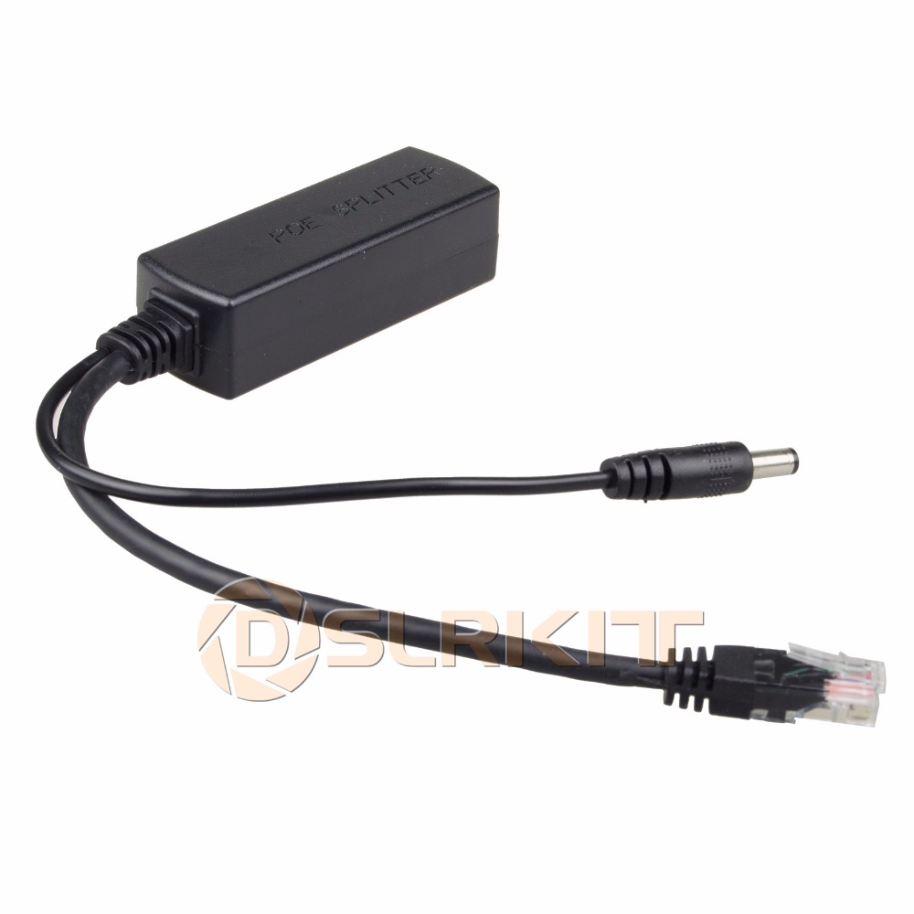 DSLRKIT Gigabit Active PoE Spl - огляд і ціна Active Poe Splitter Gigabit 12V 2A